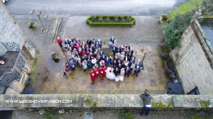 Hassop Hall wedding videography and photography