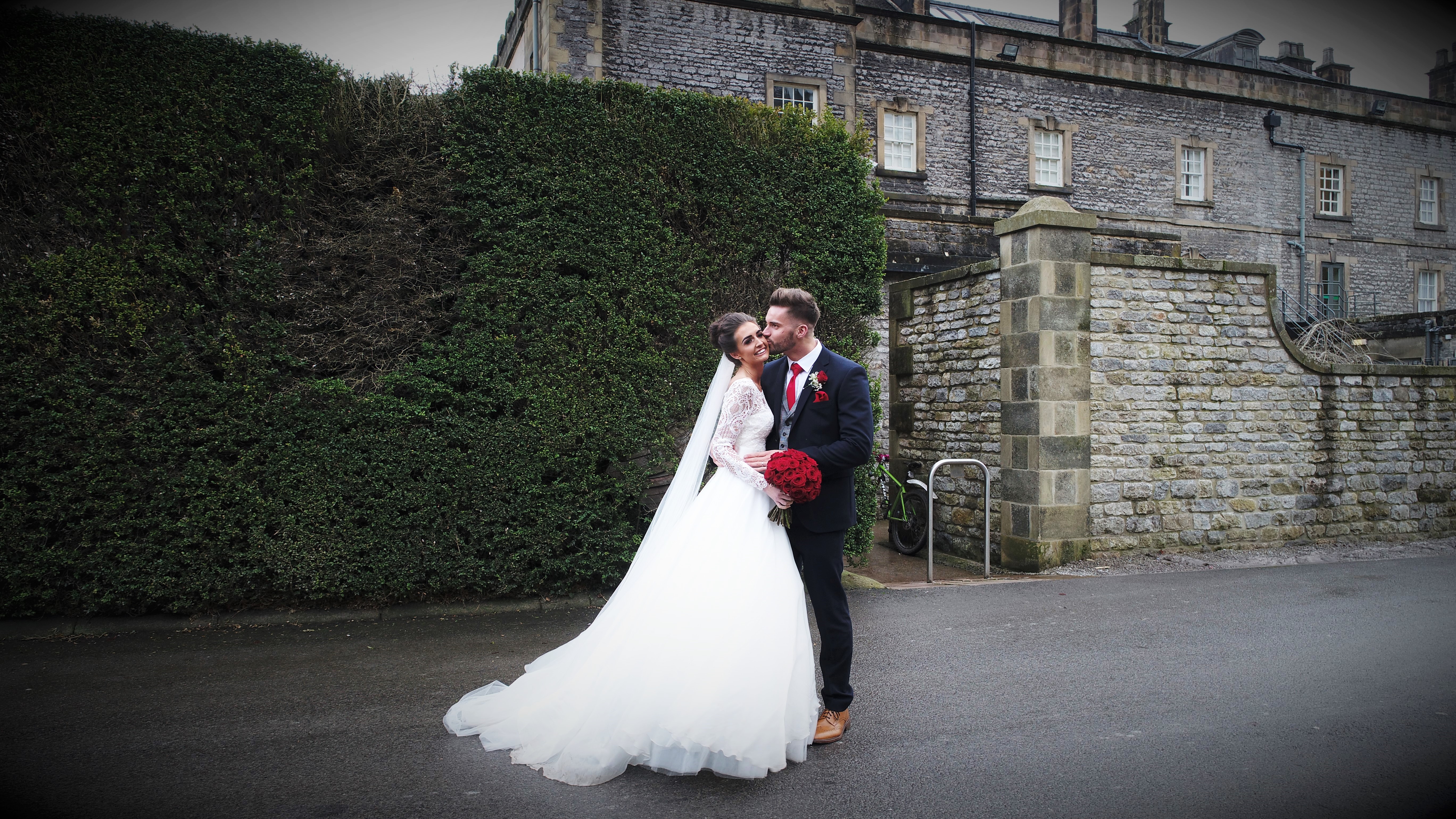 Hassop Hall wedding videography and photography