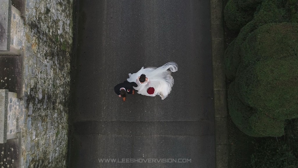 Hassop Hall wedding videography and photography