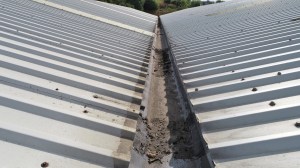 Commercial roof drone survey