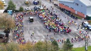 drone, filming, film, technology, aerial photography, aerial, drone footage, marathon, fitness, runners, rain, drone photography